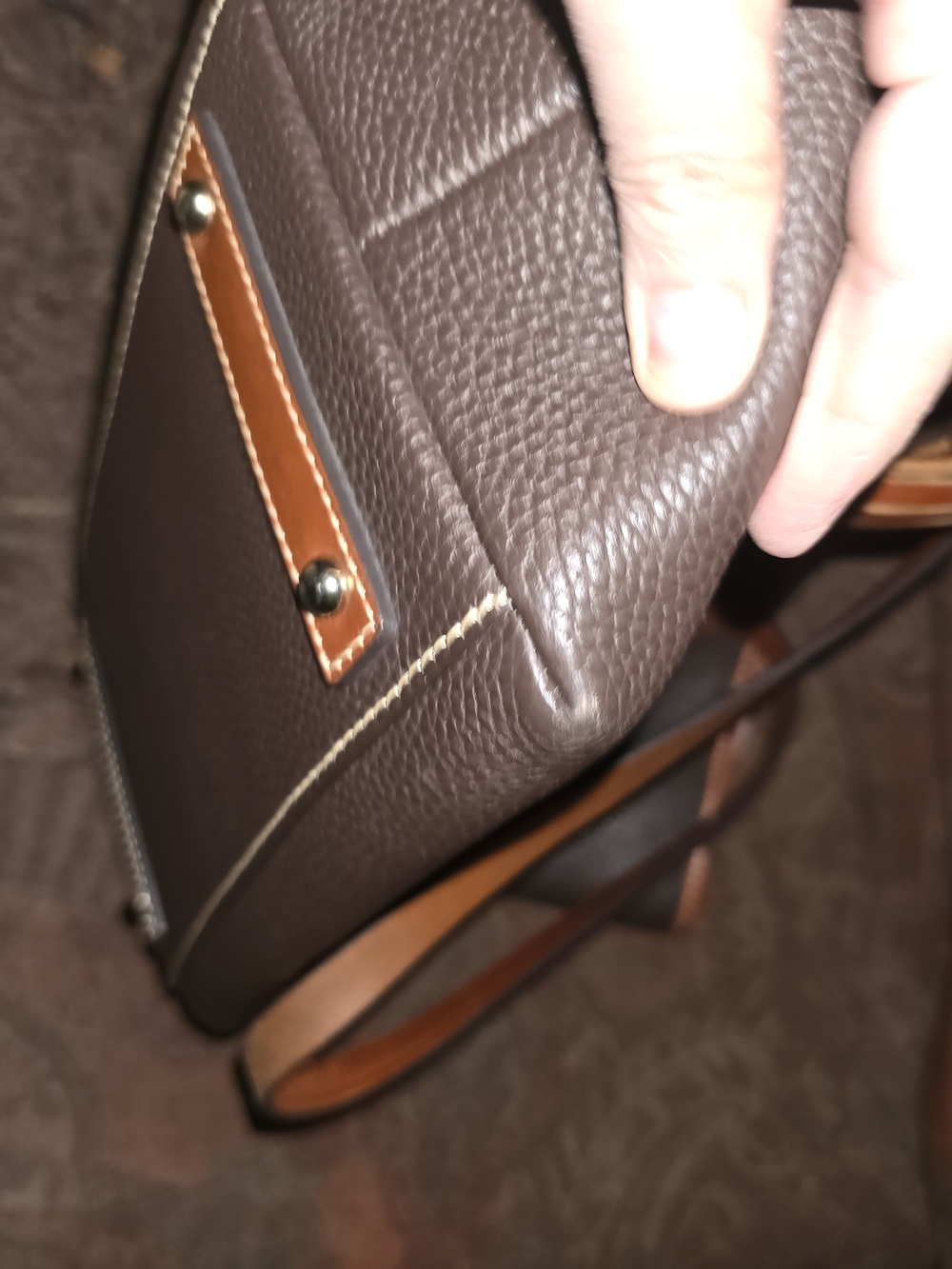 Small Tote Brown Tmoro - Picture 7 of 9